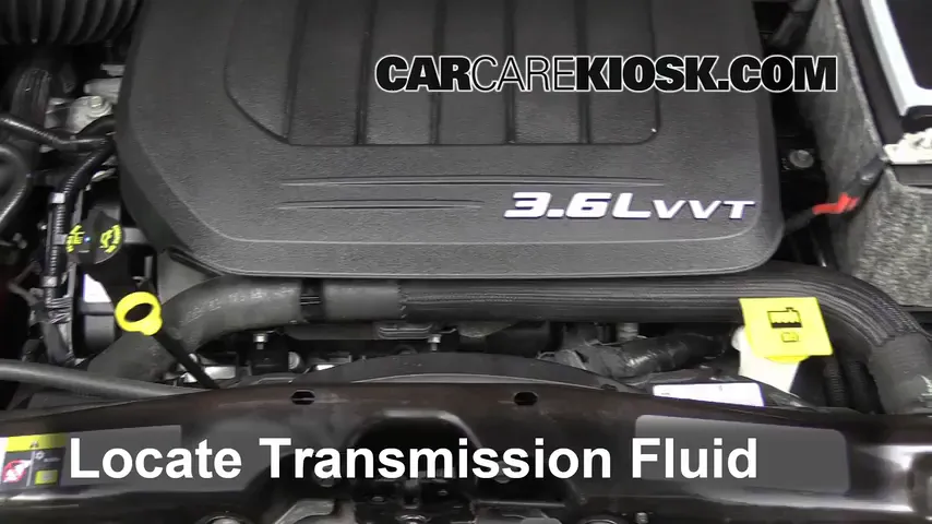2013 Chrysler Town and Country Touring 3.6L V6 FlexFuel Liquide de transmission Rajouter du liquide
